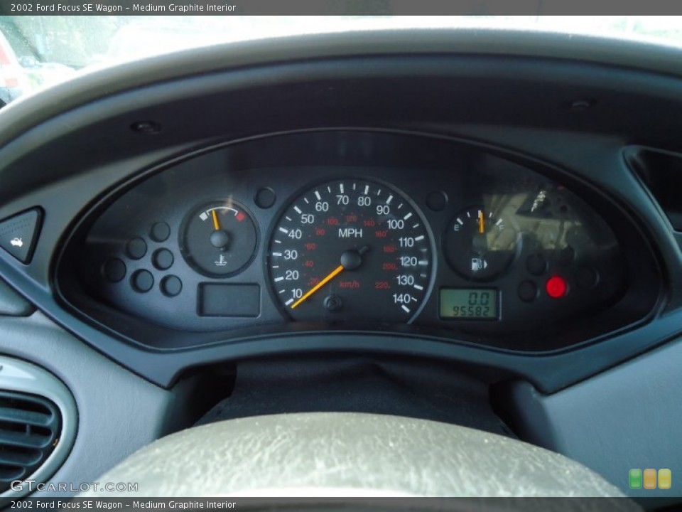 Medium Graphite Interior Gauges for the 2002 Ford Focus SE Wagon #67300373