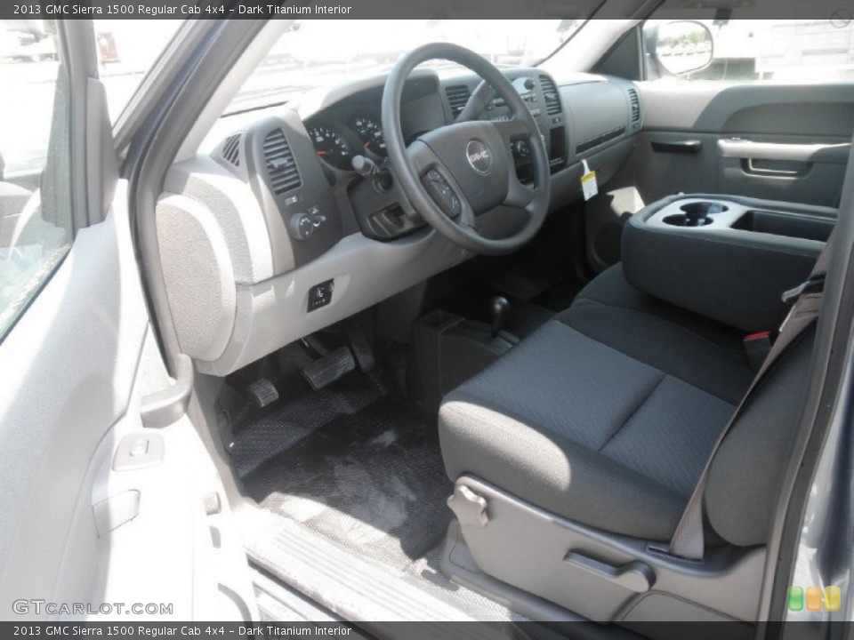 Dark Titanium Interior Photo for the 2013 GMC Sierra 1500 Regular Cab 4x4 #67301336