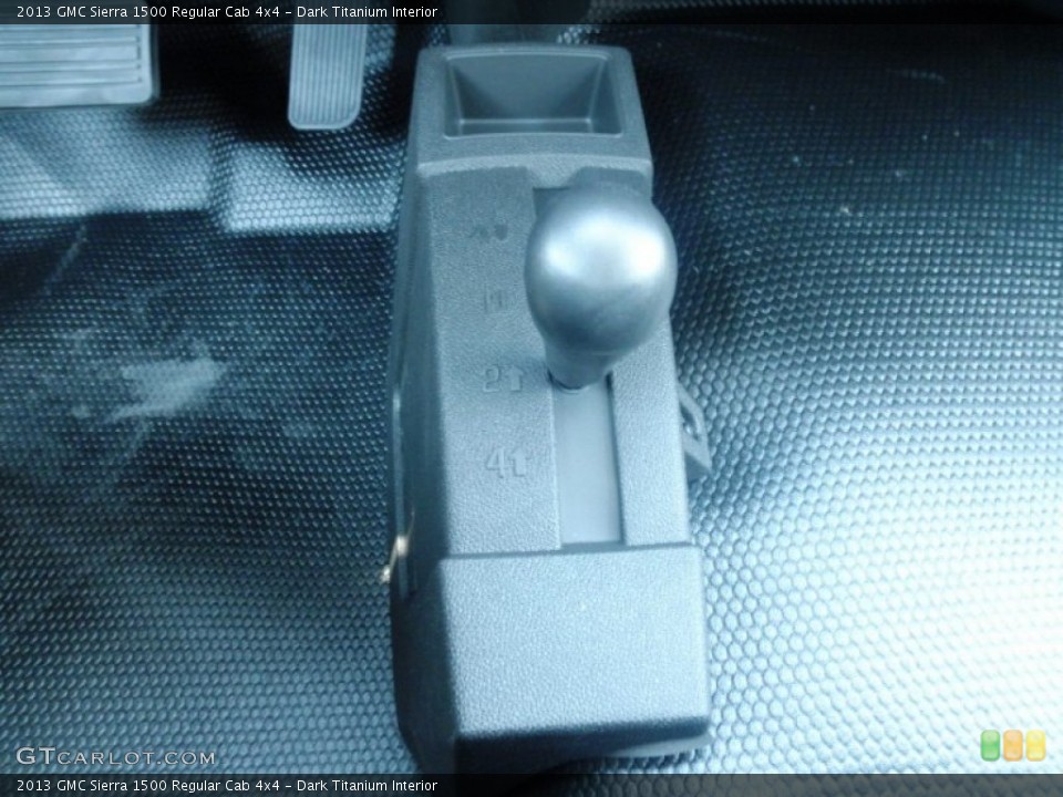 Dark Titanium Interior Controls for the 2013 GMC Sierra 1500 Regular Cab 4x4 #67301354