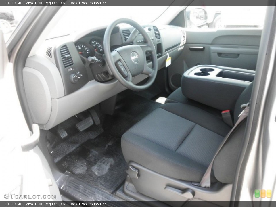 Dark Titanium Interior Photo for the 2013 GMC Sierra 1500 Regular Cab #67302071