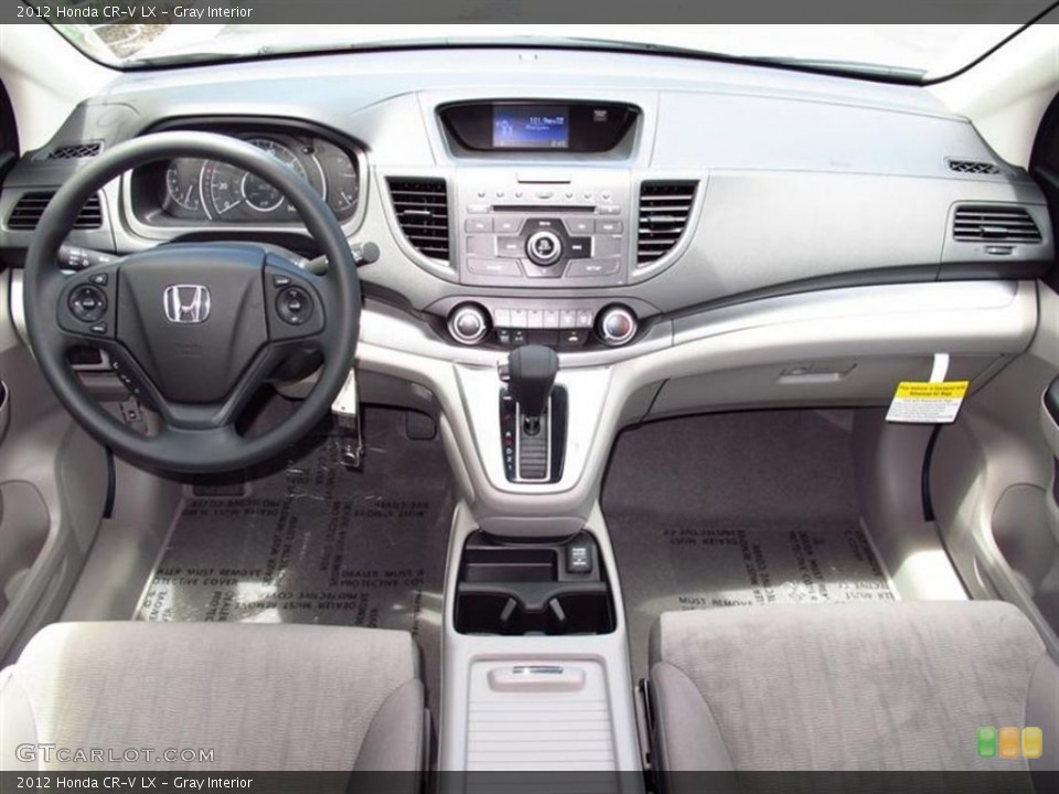 Gray Interior Dashboard for the 2012 Honda CR-V LX #67302167