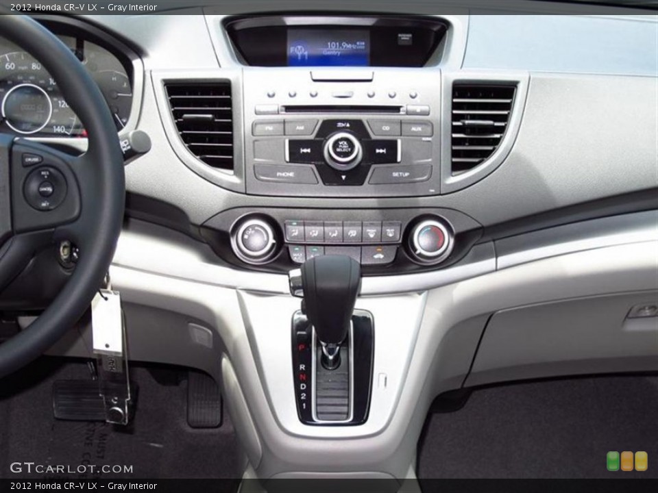Gray Interior Controls for the 2012 Honda CR-V LX #67302185