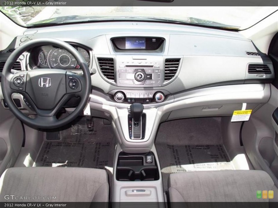 Gray Interior Dashboard for the 2012 Honda CR-V LX #67302264