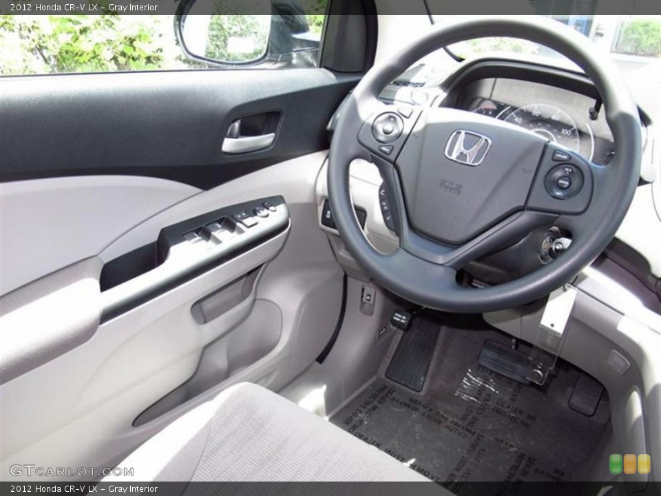 Gray Interior Steering Wheel for the 2012 Honda CR-V LX #67302272