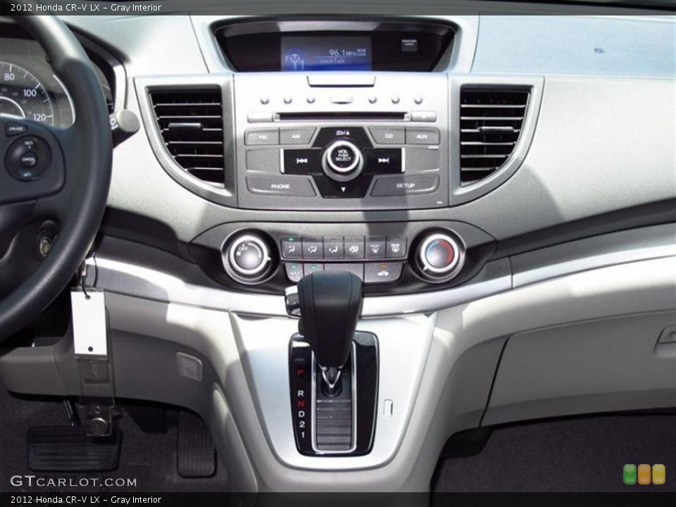 Gray Interior Controls for the 2012 Honda CR-V LX #67302284