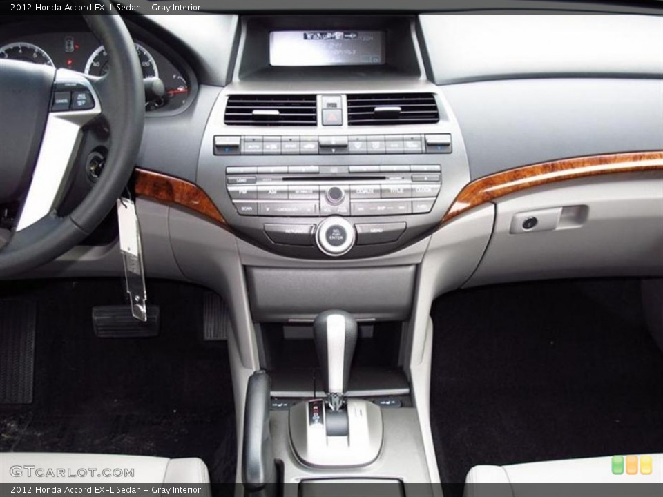 Gray Interior Controls for the 2012 Honda Accord EX-L Sedan #67303493