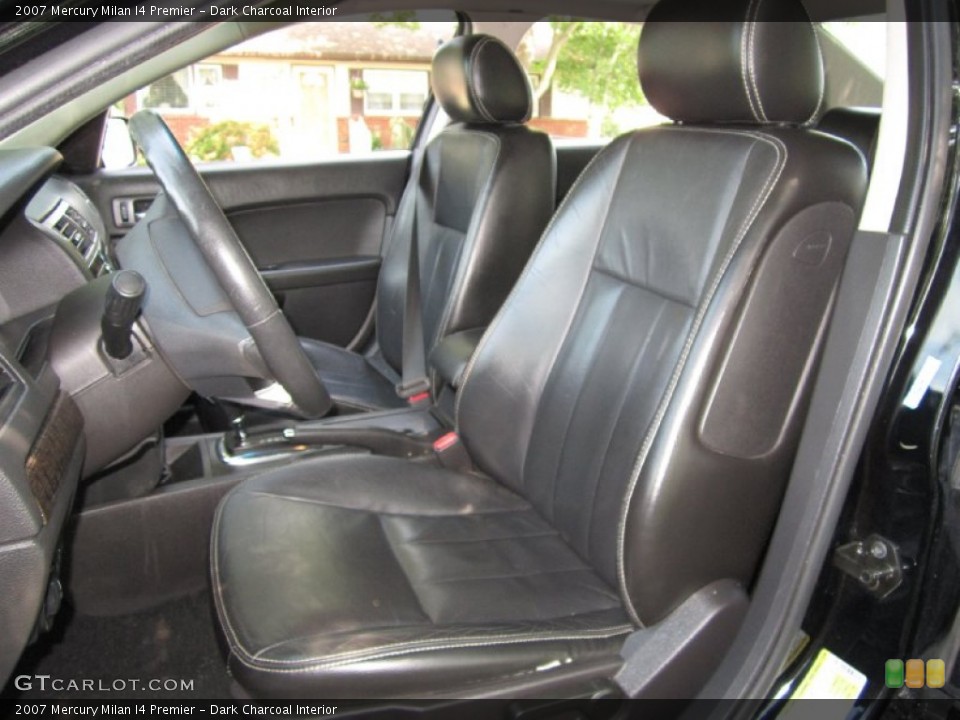 Dark Charcoal Interior Front Seat for the 2007 Mercury Milan I4 Premier #67303781