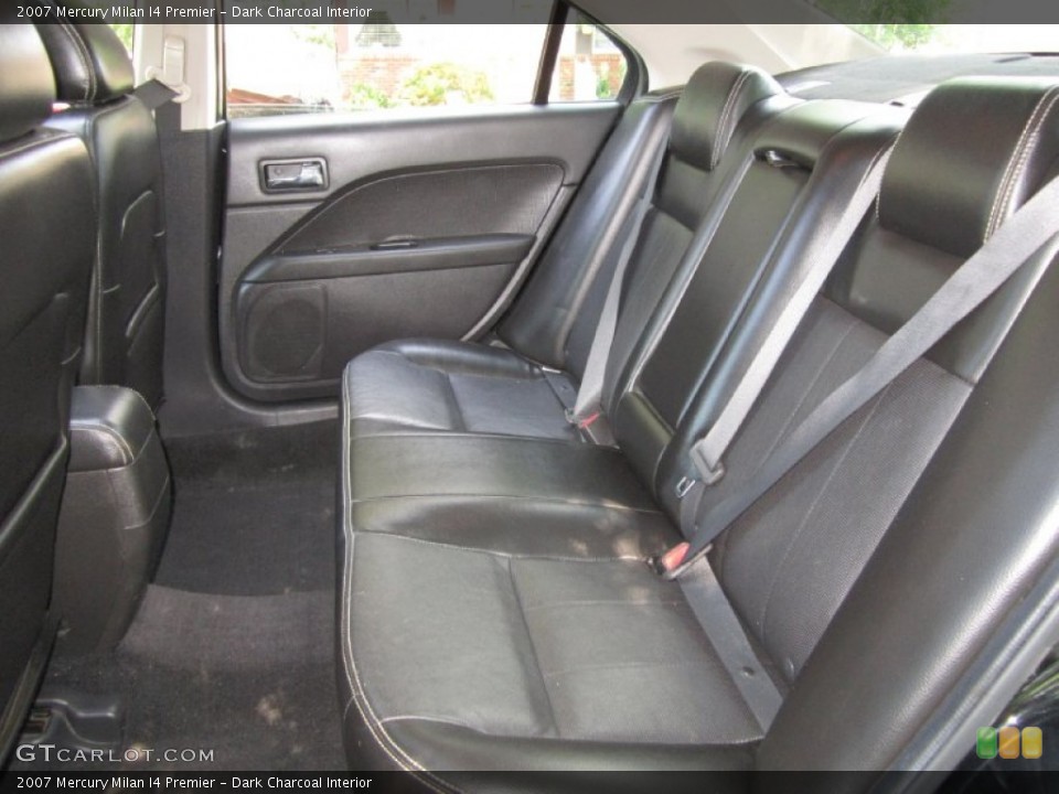 Dark Charcoal Interior Rear Seat for the 2007 Mercury Milan I4 Premier #67303814
