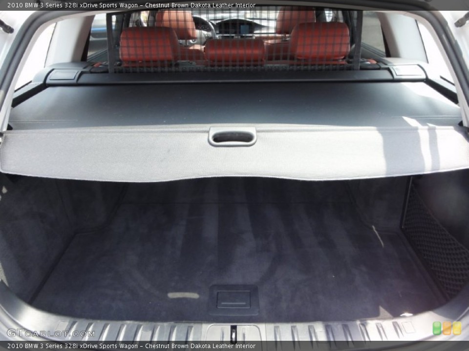 Chestnut Brown Dakota Leather Interior Trunk for the 2010 BMW 3 Series 328i xDrive Sports Wagon #67306410