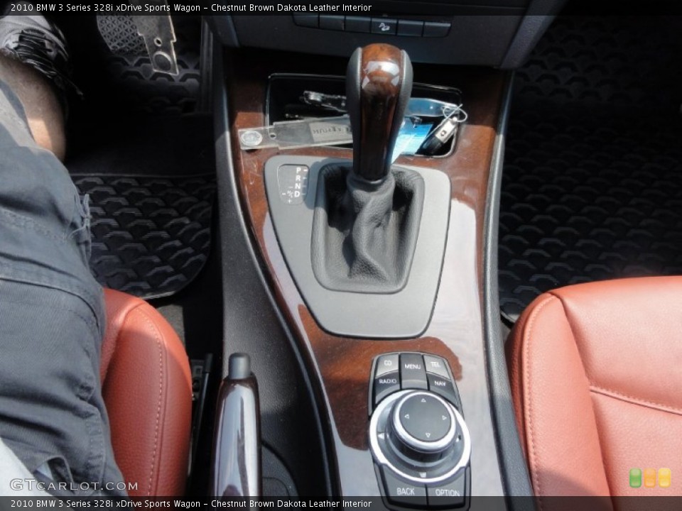Chestnut Brown Dakota Leather Interior Transmission for the 2010 BMW 3 Series 328i xDrive Sports Wagon #67306511