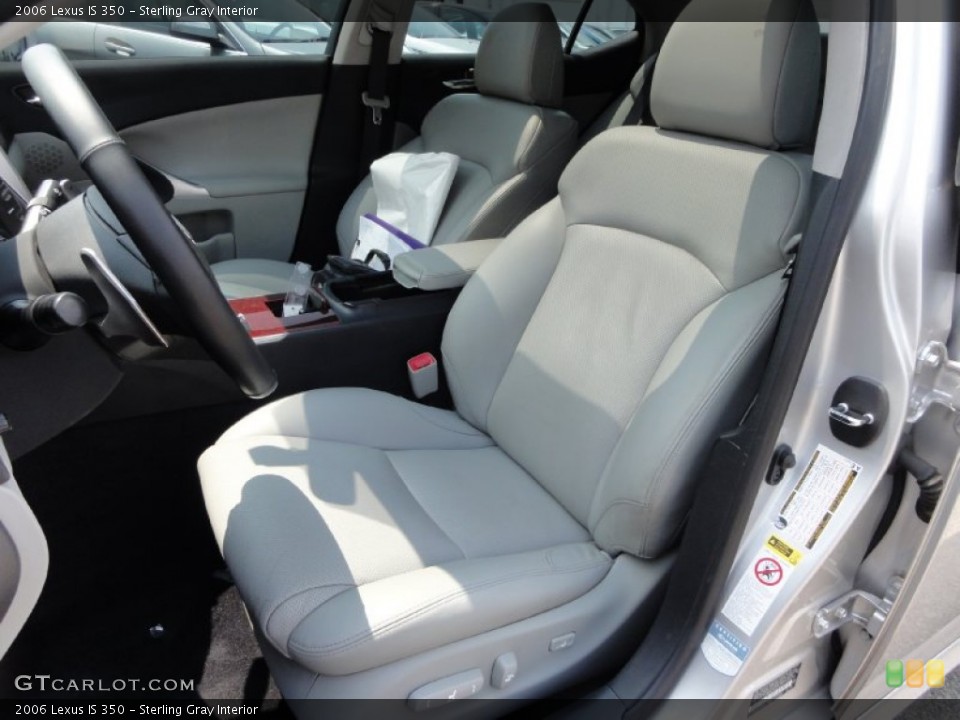 Sterling Gray Interior Front Seat for the 2006 Lexus IS 350 #67308899
