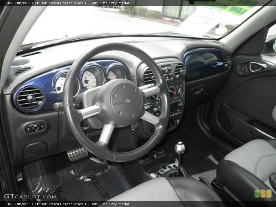 Dark Slate Gray Interior Dashboard for the 2004 Chrysler PT Cruiser Dream Cruiser Series 3 #67309265
