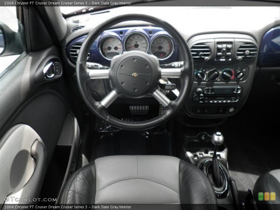 Dark Slate Gray Interior Dashboard for the 2004 Chrysler PT Cruiser Dream Cruiser Series 3 #67309298