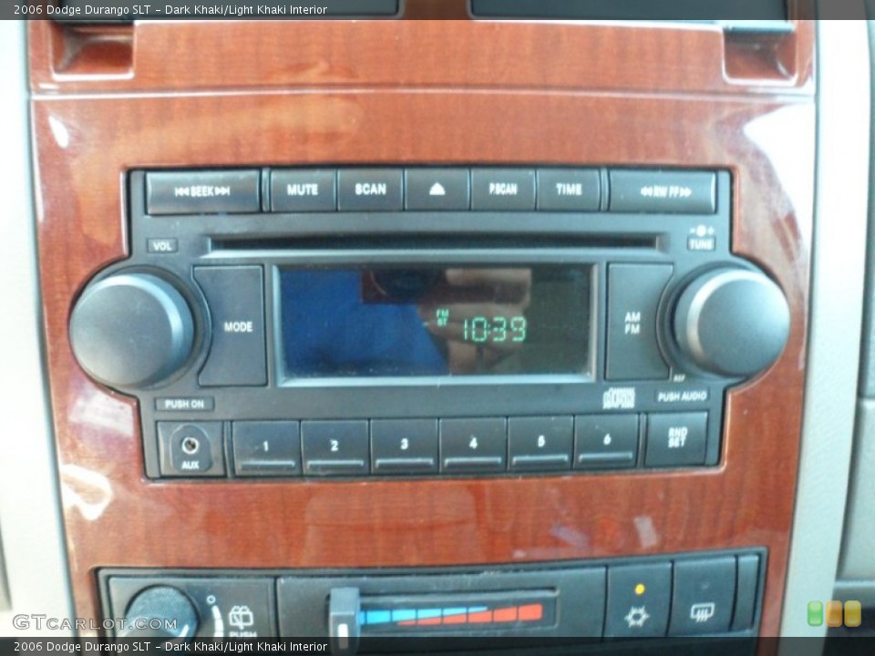 Dark Khaki/Light Khaki Interior Audio System for the 2006 Dodge Durango SLT #67309727
