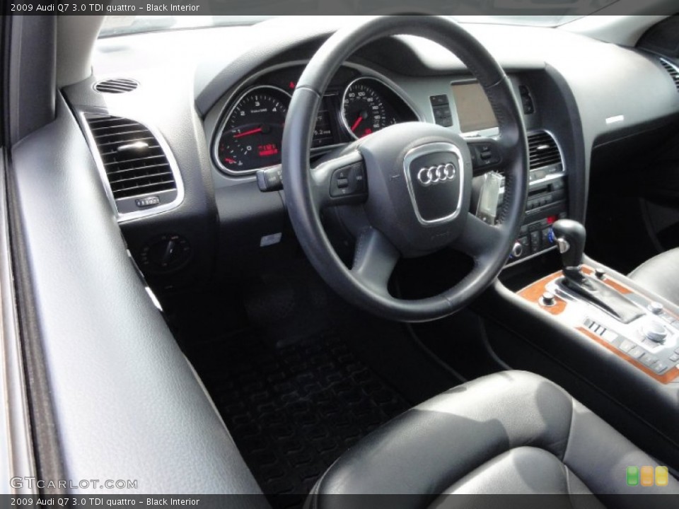 Black Interior Photo for the 2009 Audi Q7 3.0 TDI quattro #67310558