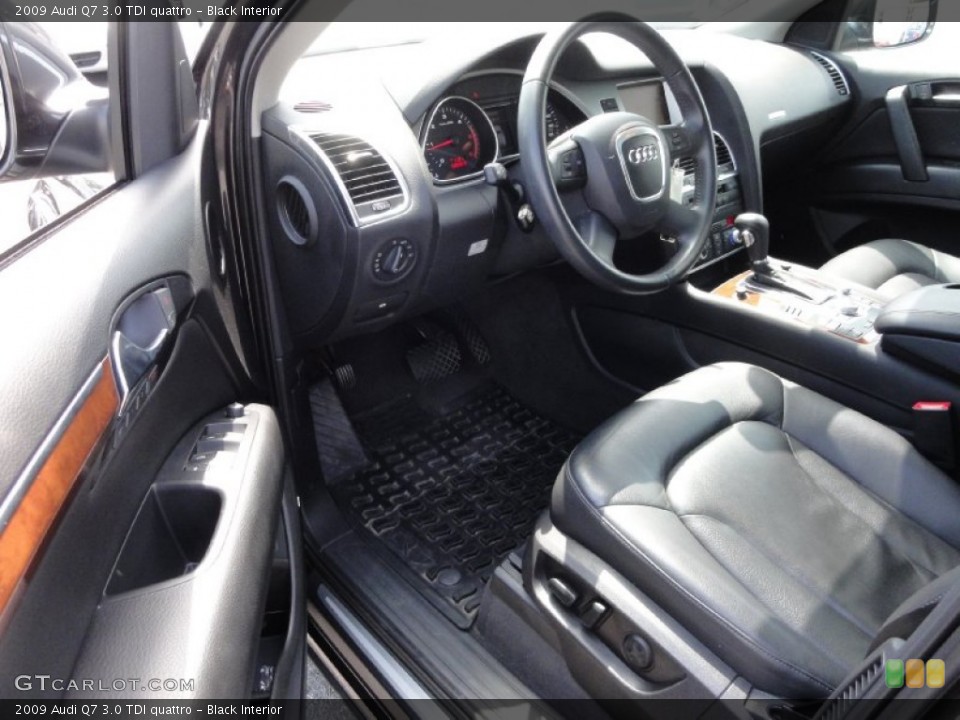 Black Interior Photo for the 2009 Audi Q7 3.0 TDI quattro #67310567