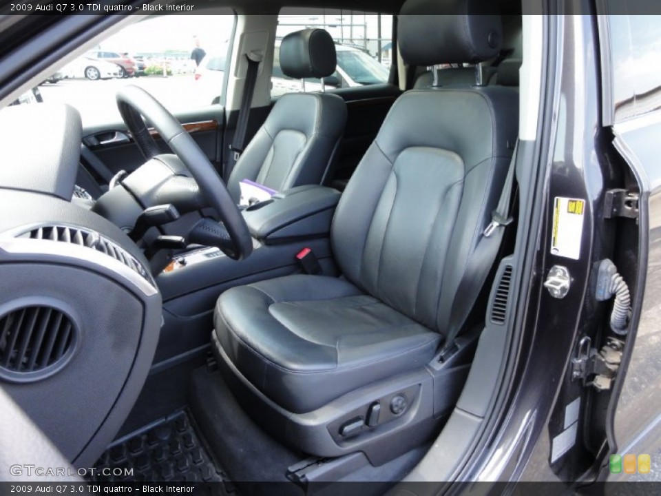 Black Interior Photo for the 2009 Audi Q7 3.0 TDI quattro #67310603