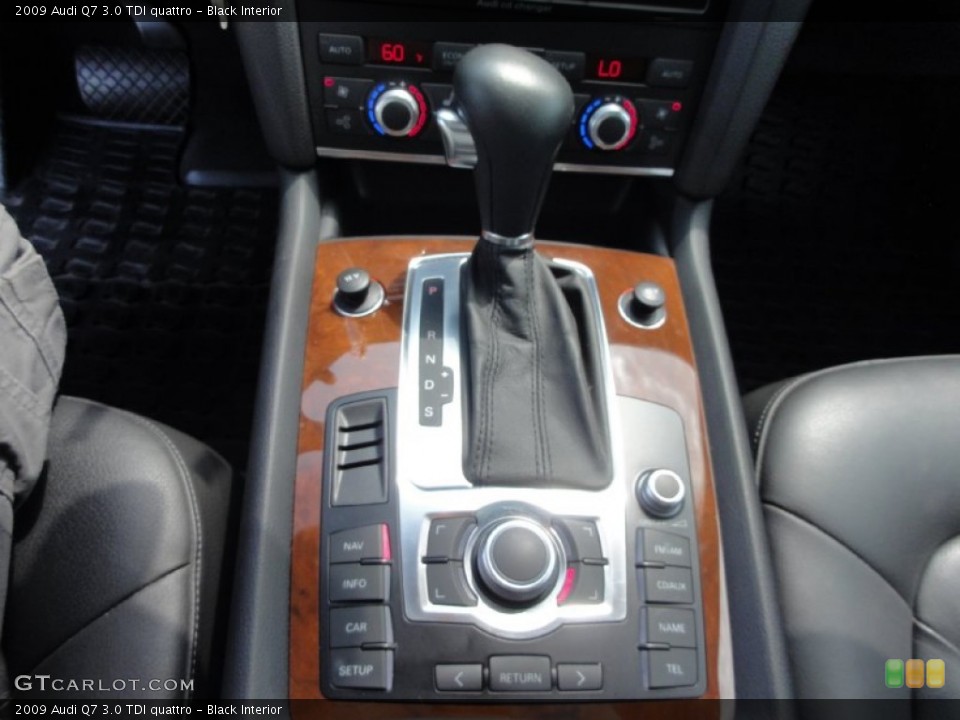 Black Interior Transmission for the 2009 Audi Q7 3.0 TDI quattro #67310807
