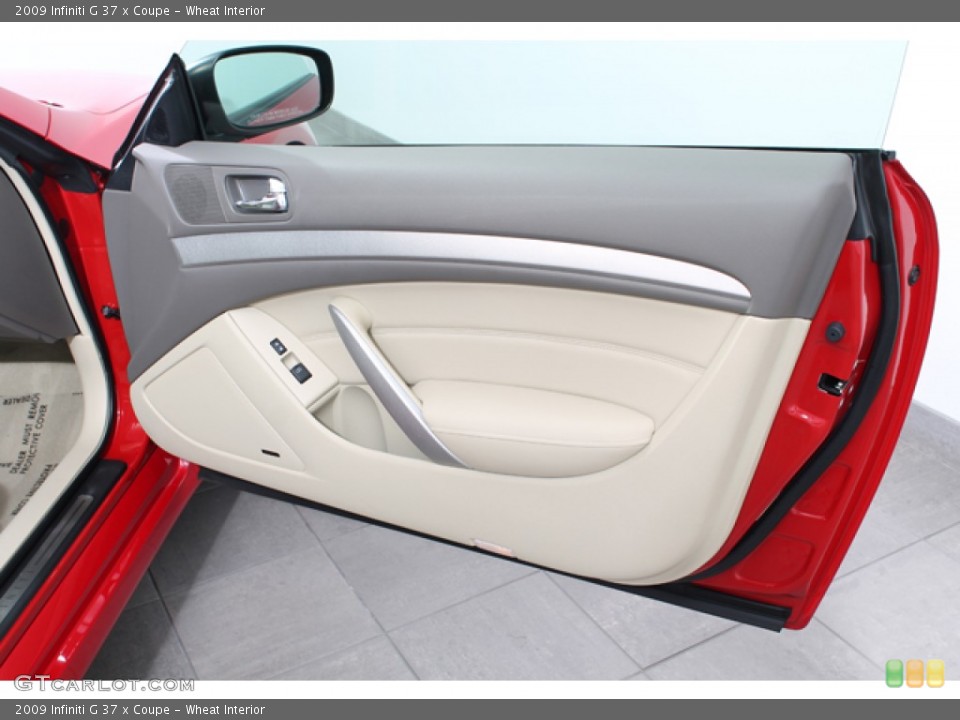 Wheat Interior Door Panel for the 2009 Infiniti G 37 x Coupe #67313777