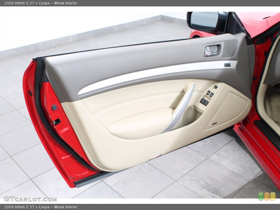 Wheat Interior Door Panel for the 2009 Infiniti G 37 x Coupe #67313786