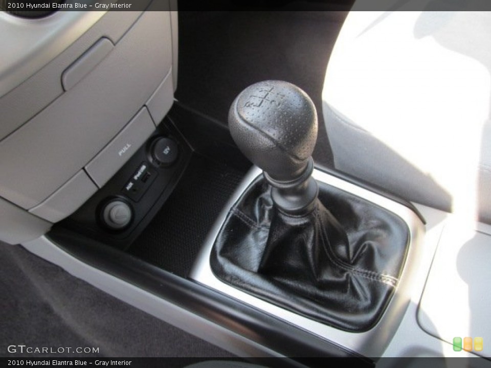 Gray Interior Transmission for the 2010 Hyundai Elantra Blue #67315235