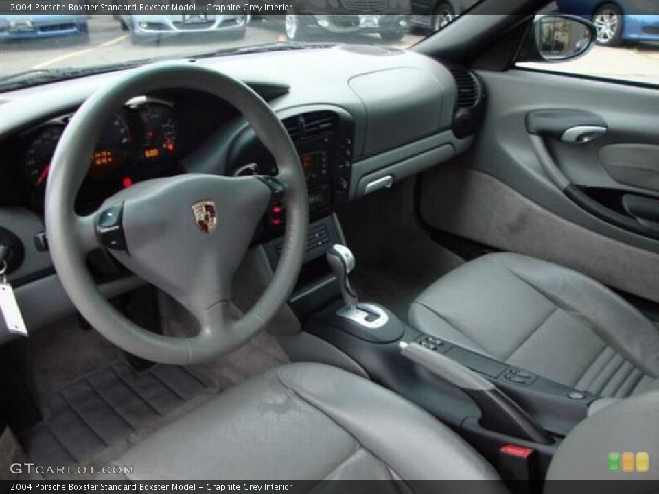 Graphite Grey Interior Photo for the 2004 Porsche Boxster  #67319639