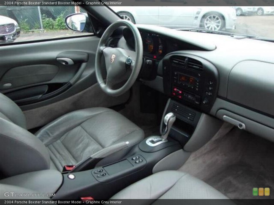Graphite Grey Interior Photo for the 2004 Porsche Boxster  #67319657