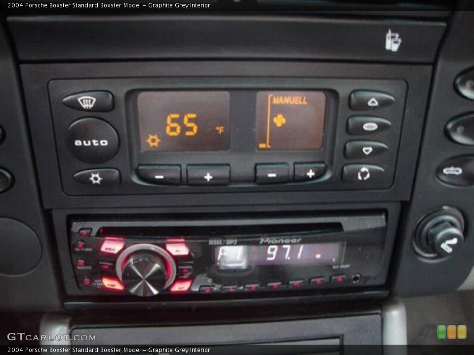 Graphite Grey Interior Controls for the 2004 Porsche Boxster  #67319732