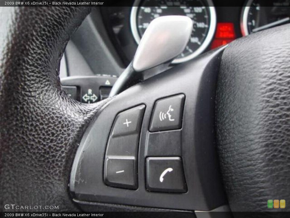 Black Nevada Leather Interior Controls for the 2009 BMW X6 xDrive35i #67325465