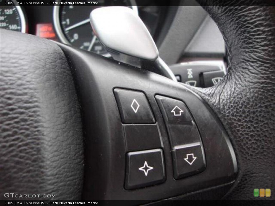 Black Nevada Leather Interior Controls for the 2009 BMW X6 xDrive35i #67325471