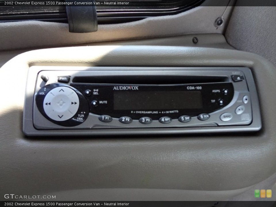 Neutral Interior Audio System for the 2002 Chevrolet Express 1500 Passenger Conversion Van #67327856