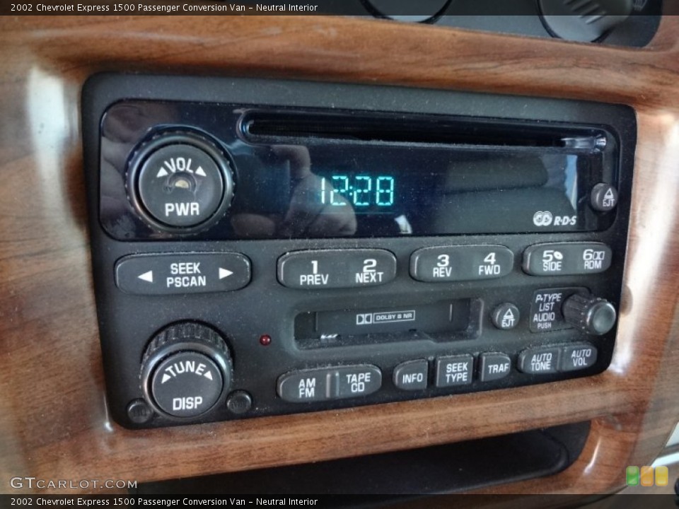 Neutral Interior Audio System for the 2002 Chevrolet Express 1500 Passenger Conversion Van #67327937