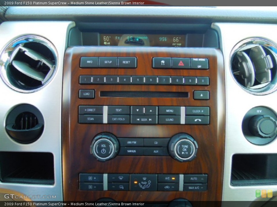 Medium Stone Leather/Sienna Brown Interior Controls for the 2009 Ford F150 Platinum SuperCrew #67330016