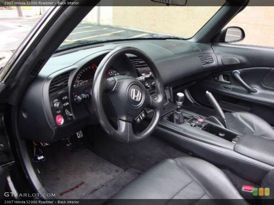 Black Interior Prime Interior for the 2007 Honda S2000 Roadster #67333439