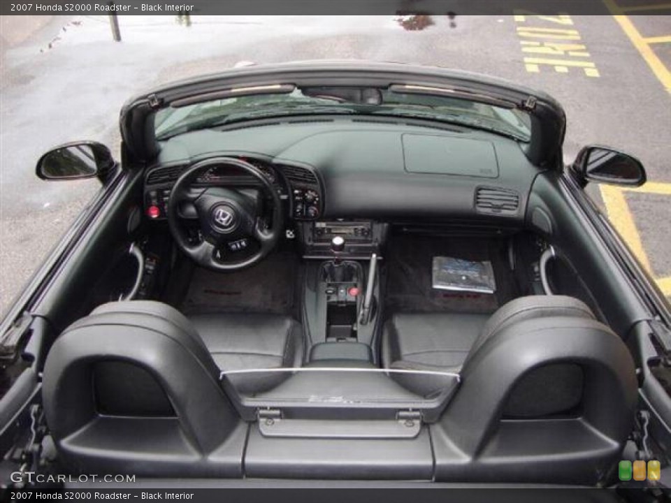 Black Interior Dashboard for the 2007 Honda S2000 Roadster #67333463