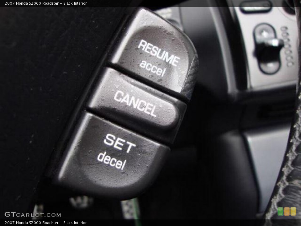 Black Interior Controls for the 2007 Honda S2000 Roadster #67333493