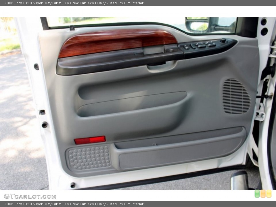 Medium Flint Interior Door Panel for the 2006 Ford F350 Super Duty Lariat FX4 Crew Cab 4x4 Dually #67334651