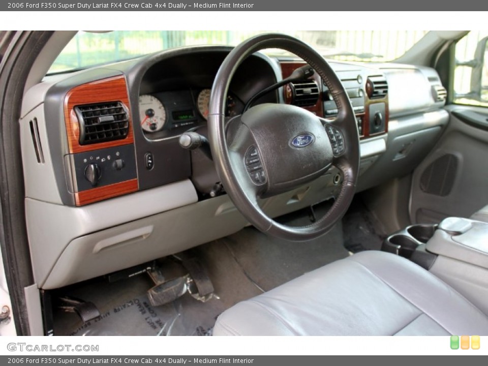Medium Flint Interior Dashboard for the 2006 Ford F350 Super Duty Lariat FX4 Crew Cab 4x4 Dually #67334804
