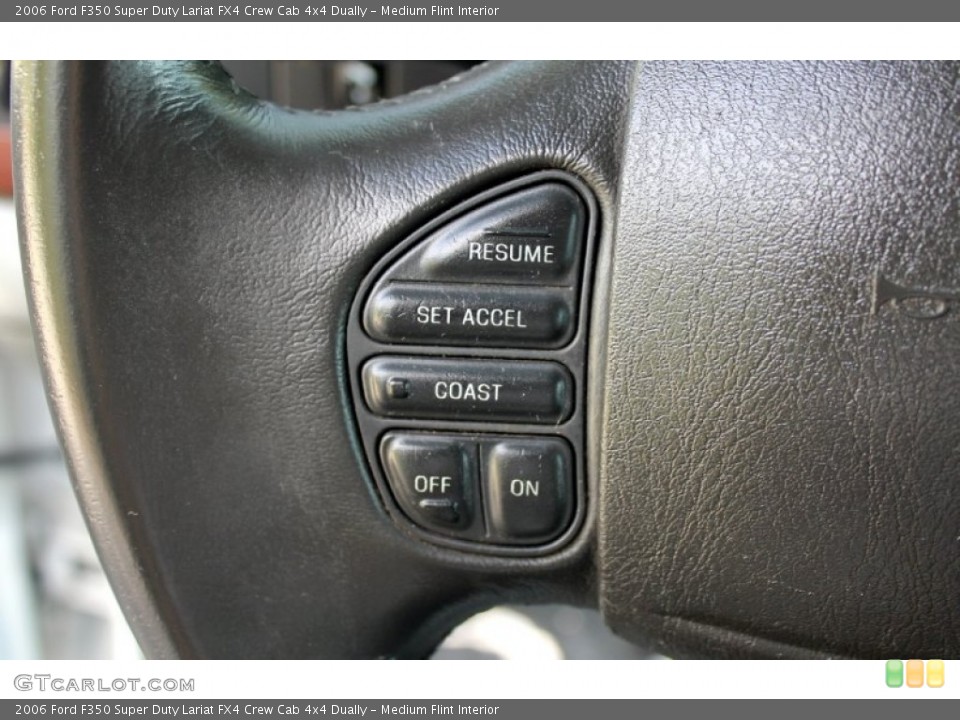 Medium Flint Interior Controls for the 2006 Ford F350 Super Duty Lariat FX4 Crew Cab 4x4 Dually #67334840