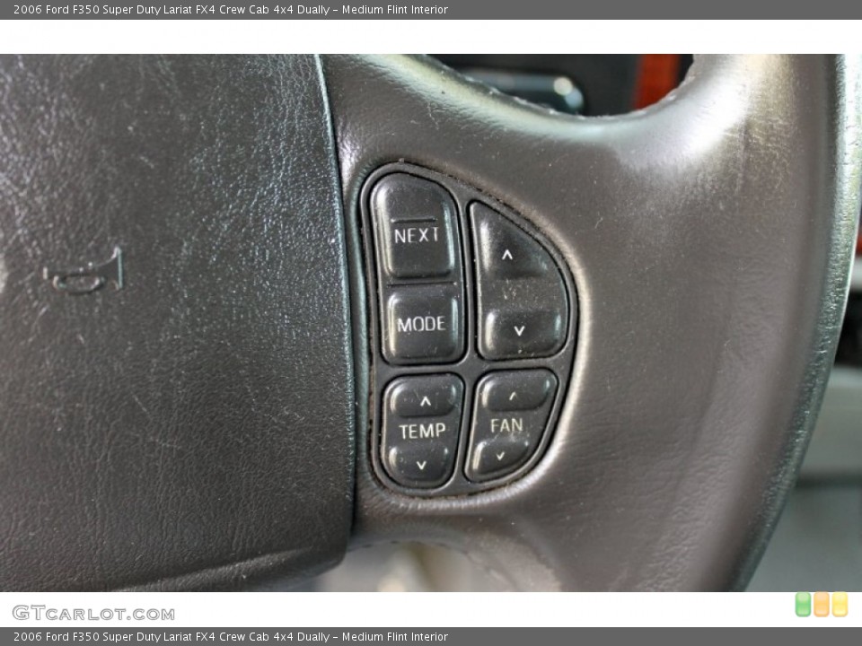 Medium Flint Interior Controls for the 2006 Ford F350 Super Duty Lariat FX4 Crew Cab 4x4 Dually #67334846