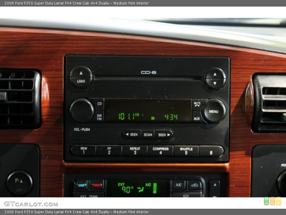 Medium Flint Interior Audio System for the 2006 Ford F350 Super Duty Lariat FX4 Crew Cab 4x4 Dually #67334867