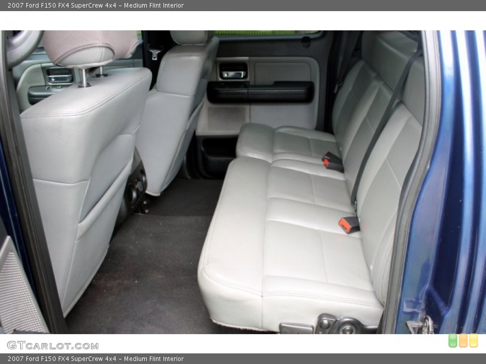 Medium Flint Interior Rear Seat for the 2007 Ford F150 FX4 SuperCrew 4x4 #67335168