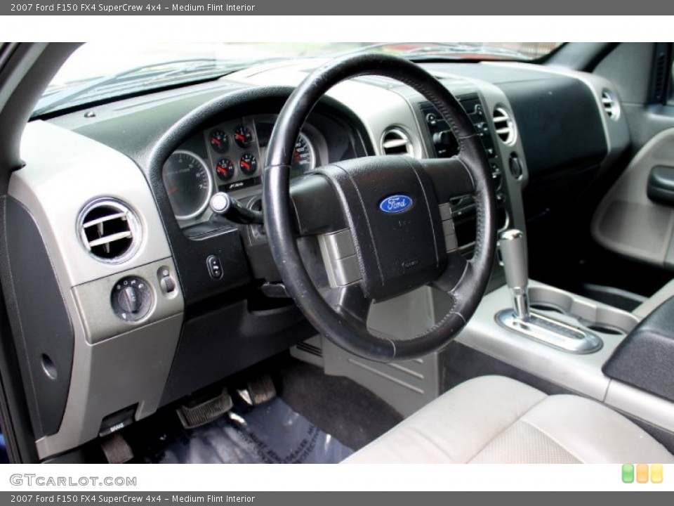 Medium Flint Interior Dashboard for the 2007 Ford F150 FX4 SuperCrew 4x4 #67335251