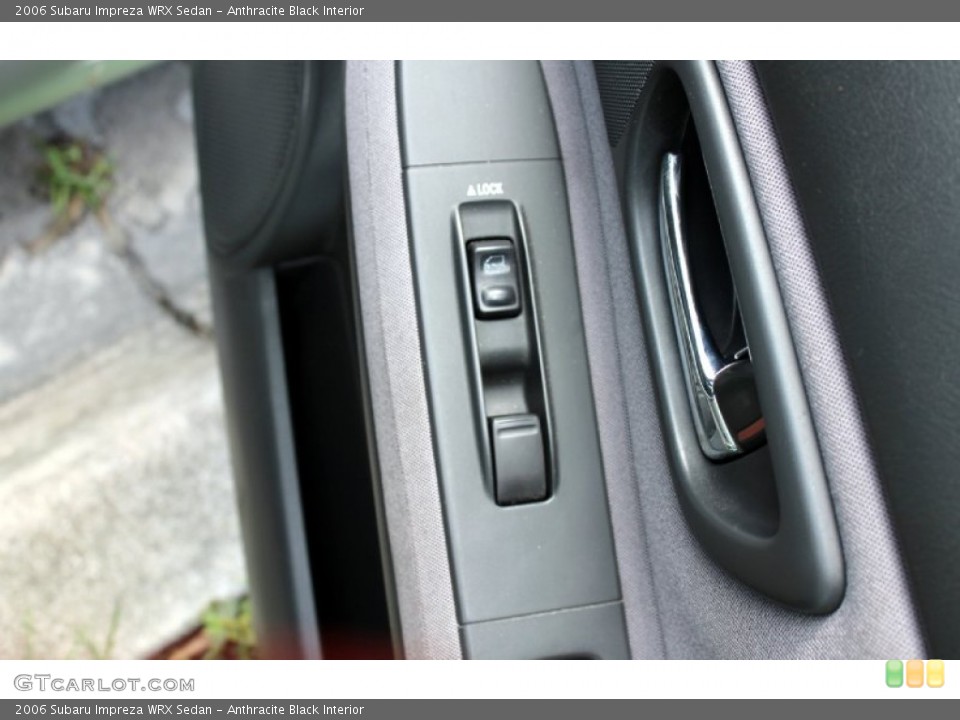 Anthracite Black Interior Controls for the 2006 Subaru Impreza WRX Sedan #67336130