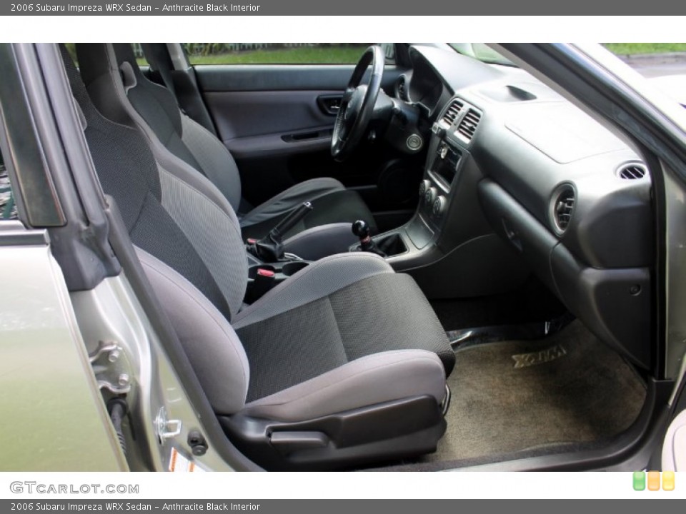 Anthracite Black Interior Photo for the 2006 Subaru Impreza WRX Sedan #67336142