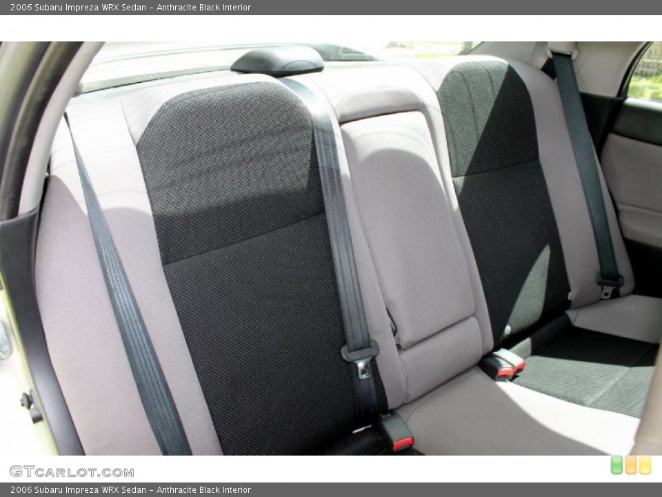 Anthracite Black Interior Photo for the 2006 Subaru Impreza WRX Sedan #67336178