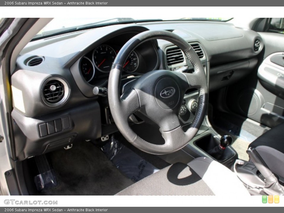 Anthracite Black Interior Dashboard for the 2006 Subaru Impreza WRX Sedan #67336187