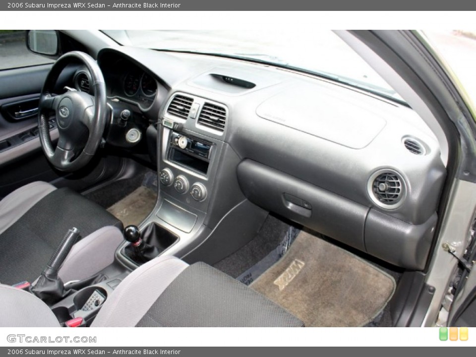 Anthracite Black Interior Dashboard for the 2006 Subaru Impreza WRX Sedan #67336190