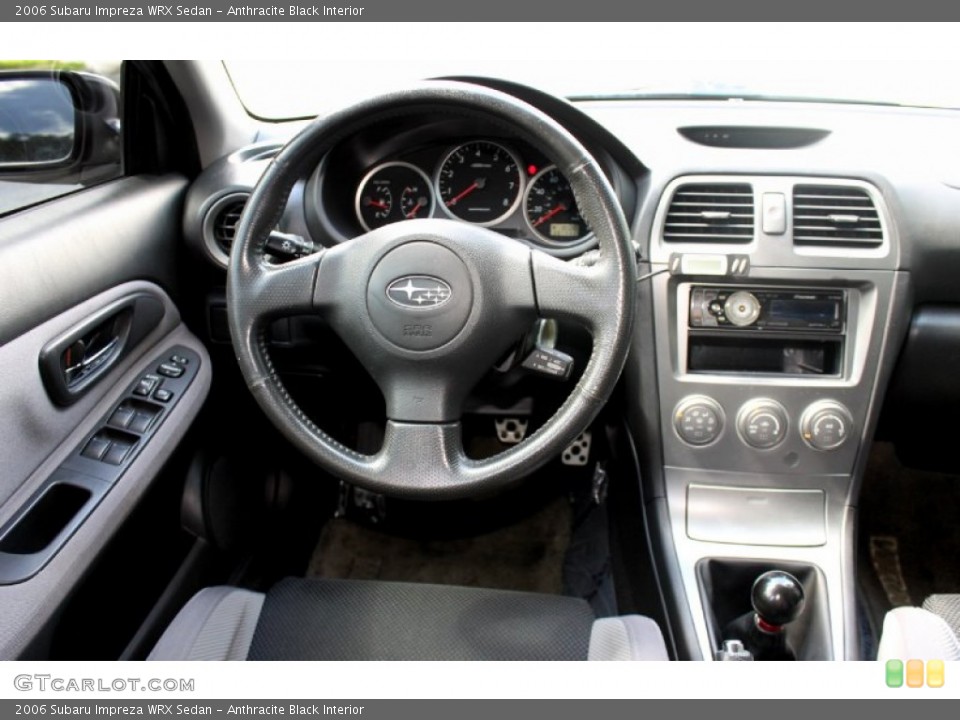 Anthracite Black Interior Dashboard for the 2006 Subaru Impreza WRX Sedan #67336211