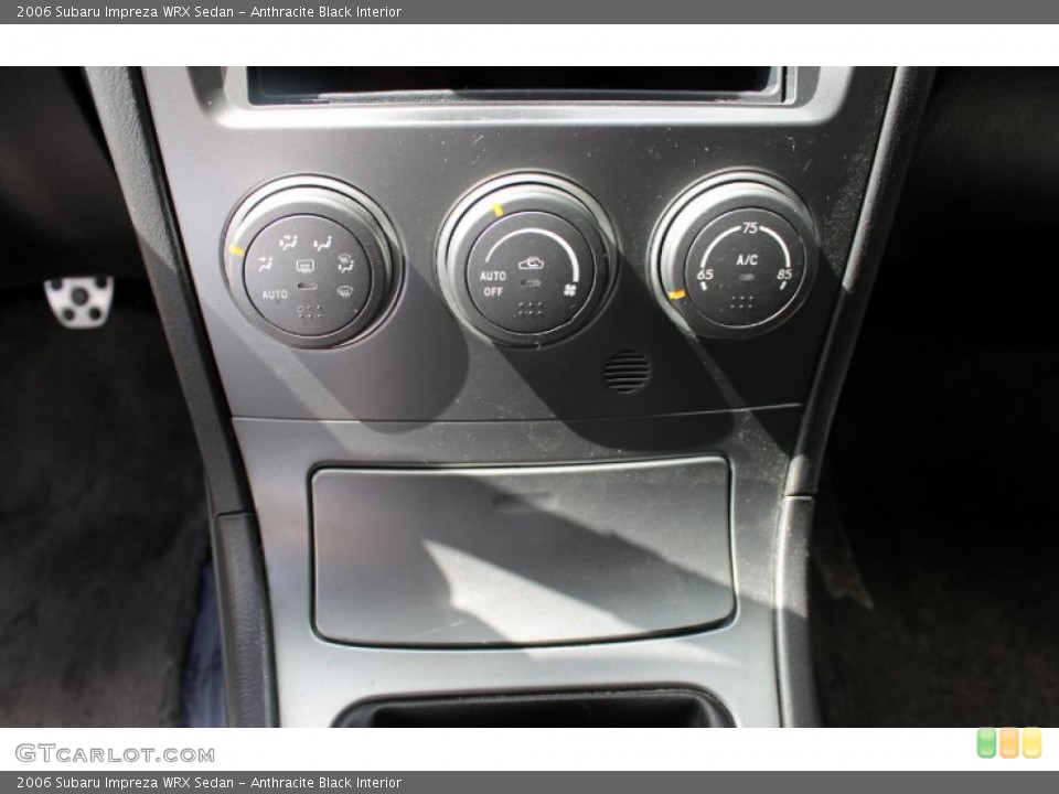 Anthracite Black Interior Controls for the 2006 Subaru Impreza WRX Sedan #67336229